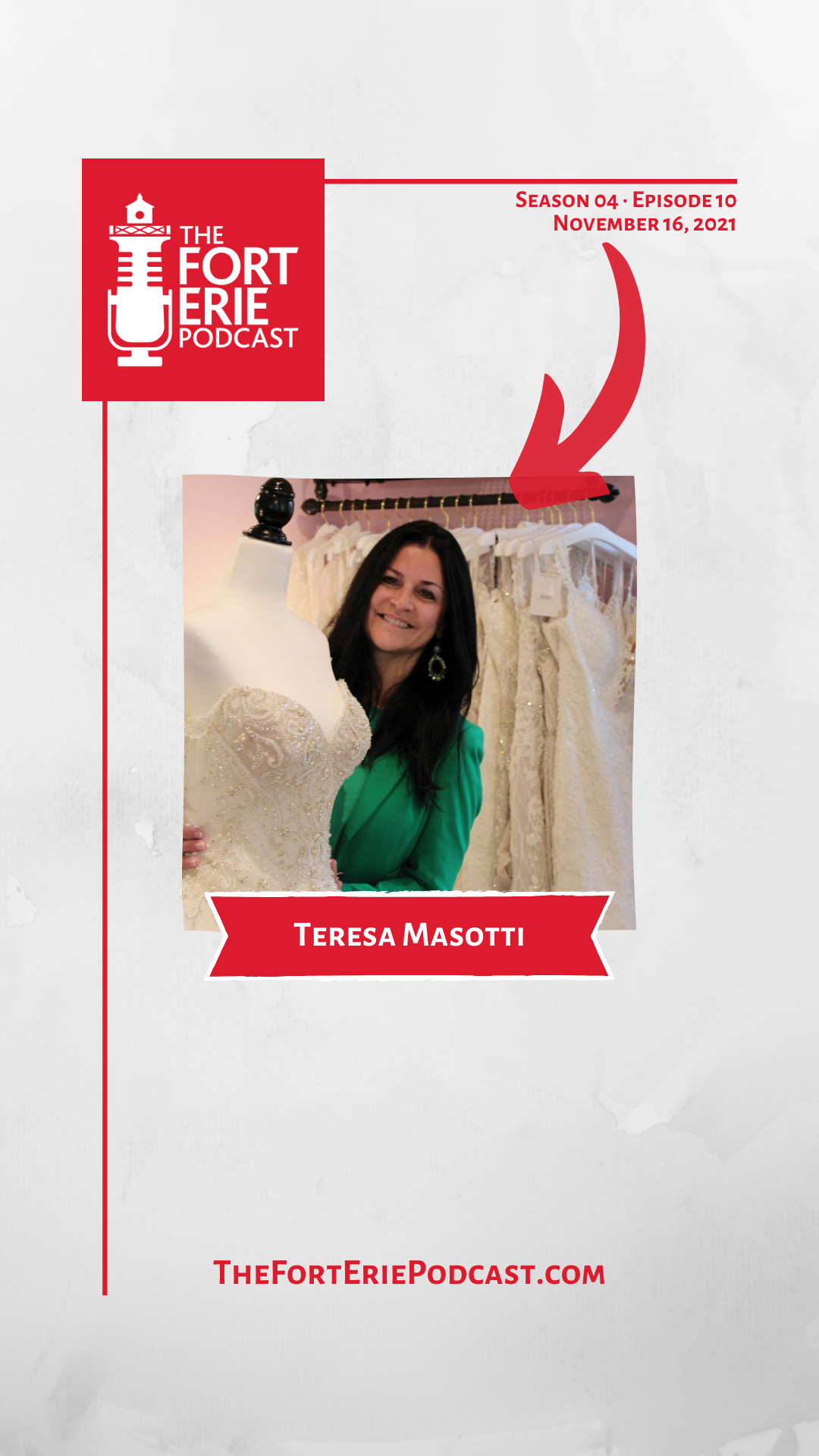 S04E10 – Teresa Masotti, Blushing Bride Crystal Beach